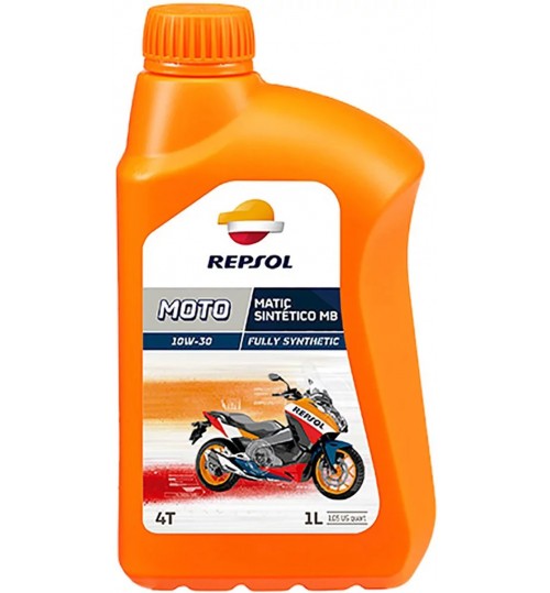 REPSOL MOTO MATIC SINTETICO MB 4T 10W30, 1л